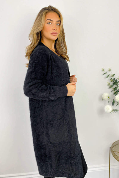 カーディガン Katie FLUFFY long cardigan Filippa K FLUFFY CARDIGAN - Cardigan - beige - Zalando.co.uk