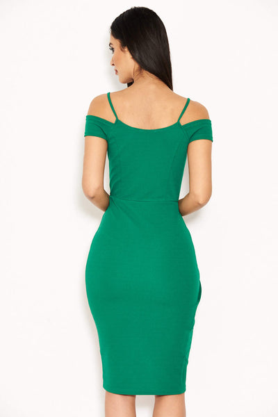 Green Wrap Around Dress – AX Paris