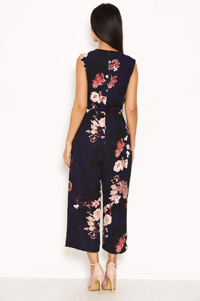 Ax paris hot sale floral culotte jumpsuit