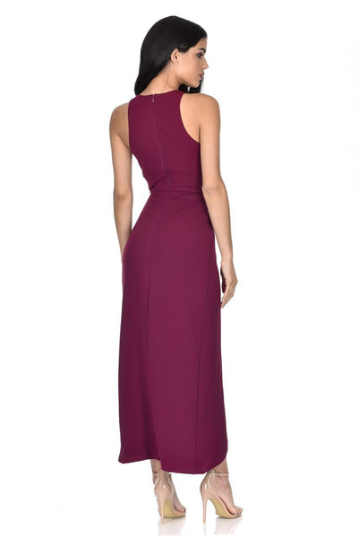 Plum Sequin Maxi Dress AX Paris