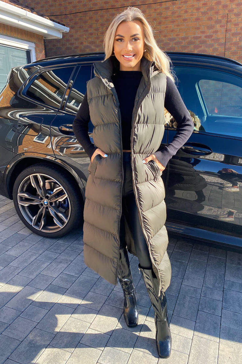 Ax Paris Long Length Ladies Gilet Ax Paris Women's Long Gilet