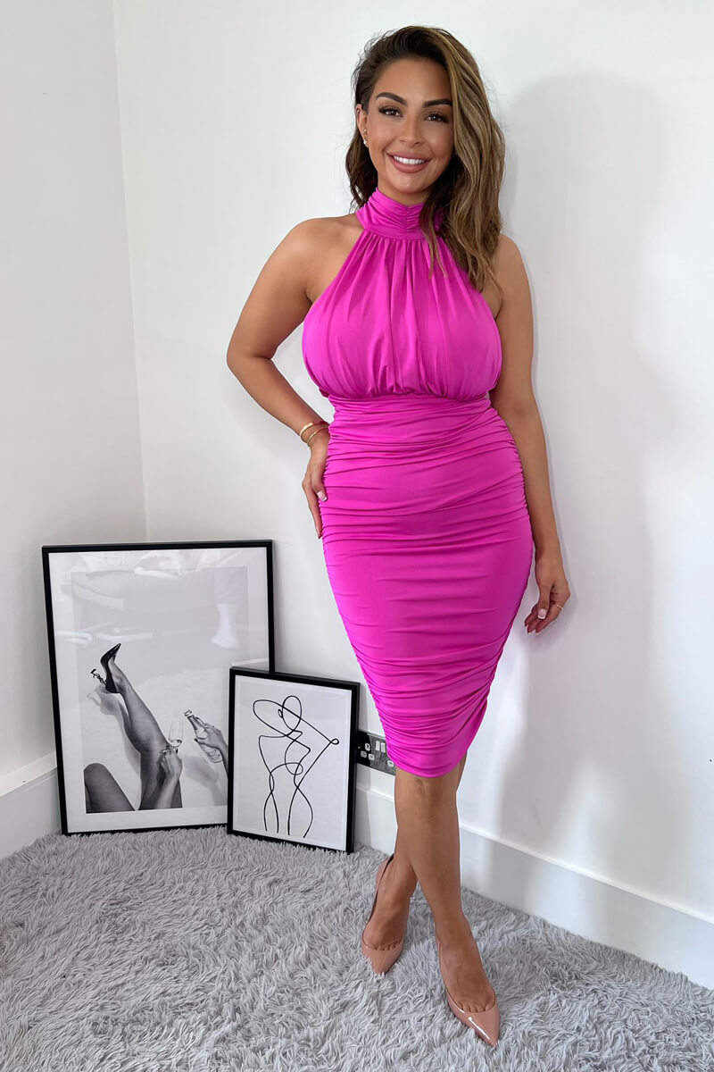 lulus black dress midi LULUS Black Romantic Lace Dress Midi Sleeveles Halter Tiered Whimsical –  East Coast Bella Boutique