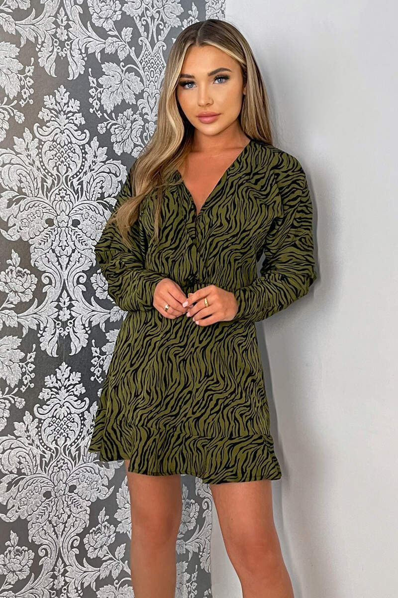Robe Courte Imprimé Animal Aéropostale - Taille XS/Juniors - Nouvelle Avec étiquette