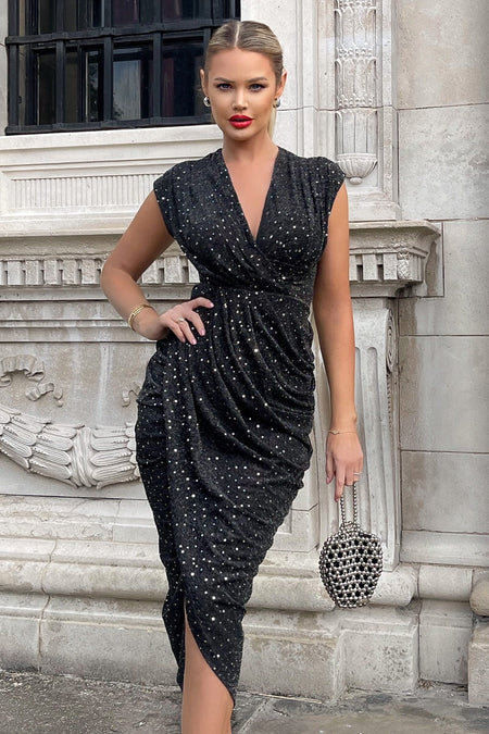 Sequin Dresses, Sparkly Dresses, Going Out Dresses - AX Paris Colour_Black Sequin Dresses, Sparkly Dresses, Going Out Dresses - AX Paris Colour_Black