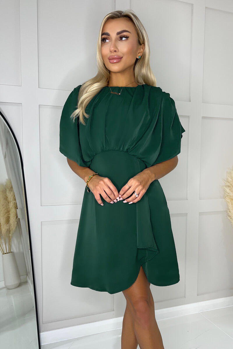 Ax paris chiffon batwing midi dress discount