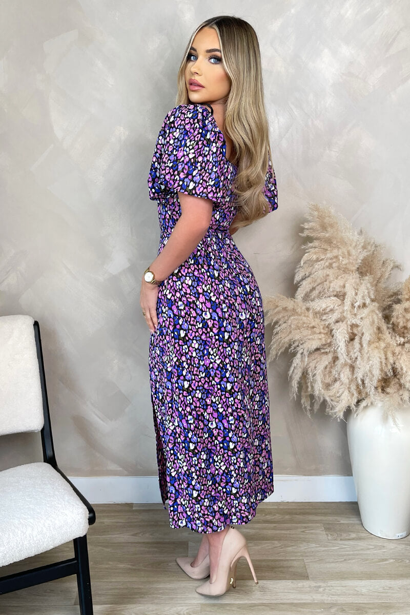 Short sleeve tie front dress on sale