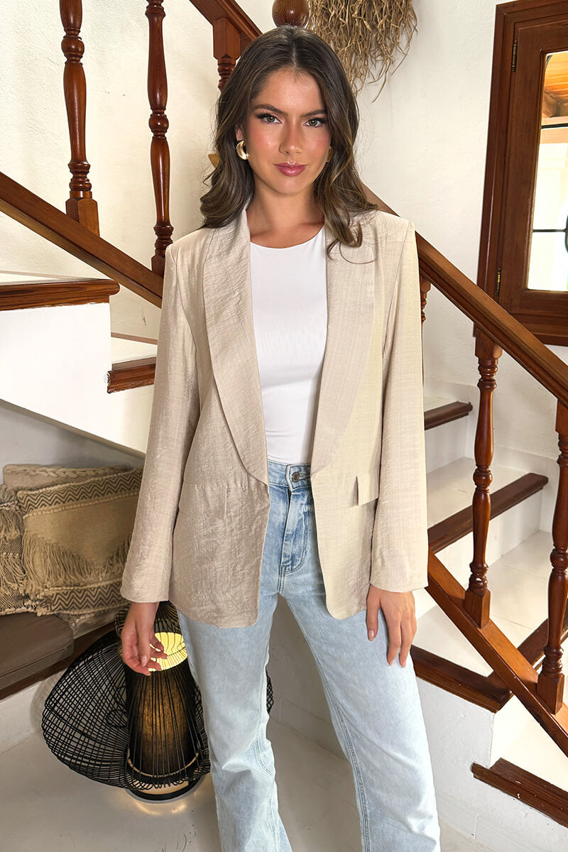 Beige Blazer Blazer With Jeans For Ladies Blazer And Jeans Outfit