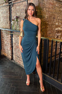 1750428404_Dark-Teal-One-Shoulder-Gathered-Skirt-Midi-Dress-1.jpg