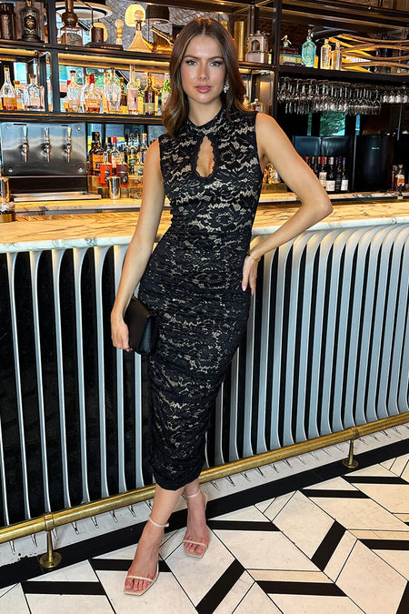 Bodycon Dresses - AX Paris Colour_Black Bodycon Dresses - AX Paris Colour_Black