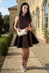 1751632659_Chocolate-Scuba-Sleeveless-Skater-Mini-Dress-2.jpg