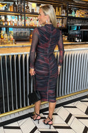 1752772500_Burgundy-And-Black-Smudge-Print-Long-Sleeve-Ruched-Bodycon-Mesh-Midi-Dress-5.jpg