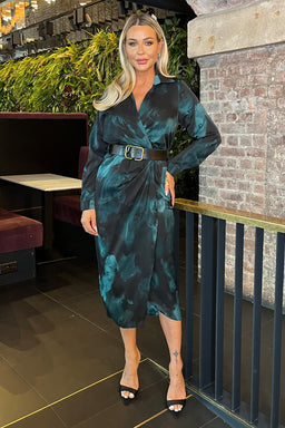 1753103363_Teal-And-Black-Smudge-Print-Belted-Wrap-Midi-Shirt-Dress-3.jpg
