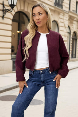 1754663880_Burgundy-Marl-Bubble-Hem-Zip-Up-Bomber-Jacket-3.jpg