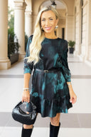 1755010216_Teal-And-Black-Smudge-Print-Frill-Hem-Belted-Mini-Dress-3.jpg