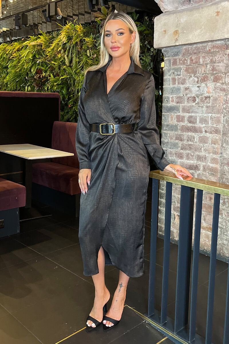 1756218862_Brown-Croc-Pattern-Wrap-Shirt-Belted-Midi-Dress-2.jpg