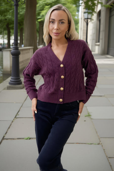 1757416858_Burgundy-Cable-Knit-Gold-Button-Cardigan-1.jpg