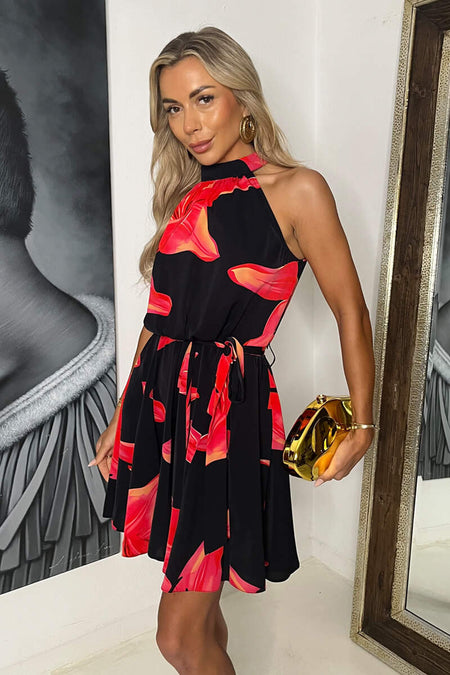 Skater Dresses - AX Paris Colour_Red Skater Dresses - AX Paris Colour_Red