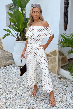 1766156974_Cream-And-Brown-Polka-Dot-Bardot-Frill-Culotte-Jumpsuit-2.jpg
