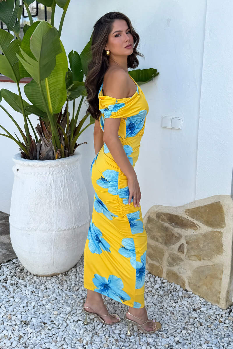 1768491581_Yellow-And-Blue-Floral-Print-Off-The-Shoulder-Draped-Midi-Dress-4.jpg