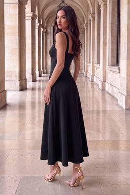 Black-Square-Neck-A-line-Midi-Dress-8.jpg