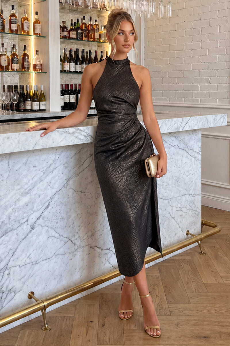 Brown-Croc-Pattern-Halter-Neck-Midi-Dress-6.jpg