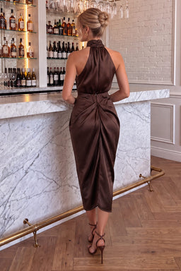 Chocolate-Halter-Neck-Gathered-Skirt-Midi-Dress-9.jpg