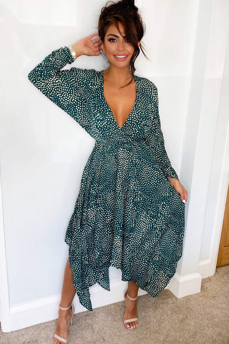 Linen Dress Leoni Ella Wrap Dress Brown Sosandar Dresses Leopard Print Wrap Dress Leopard Print V- Linen Dress Leoni Ella Wrap Dress Brown Sosandar Dresses Leopard Print Wrap Dress Leopard Print V-