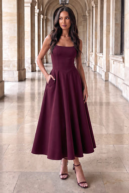 Plum-Square-Neck-A-line-Midi-Dress-7.jpg