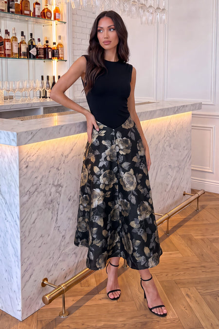 black-2-in-1-floral-jacquard-a-line-midi-dress-6.jpg