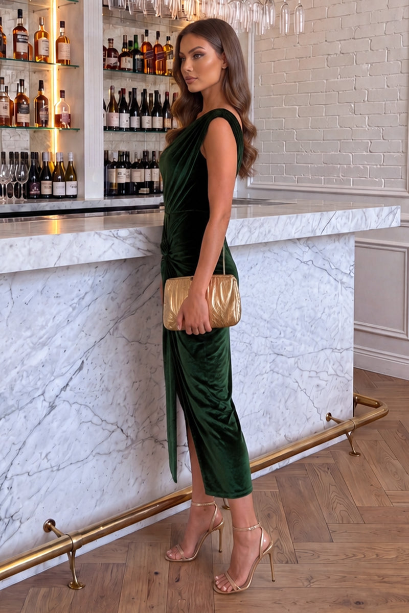green-velvet-off-the-shoulder-knot-midi-dress-3.jpg