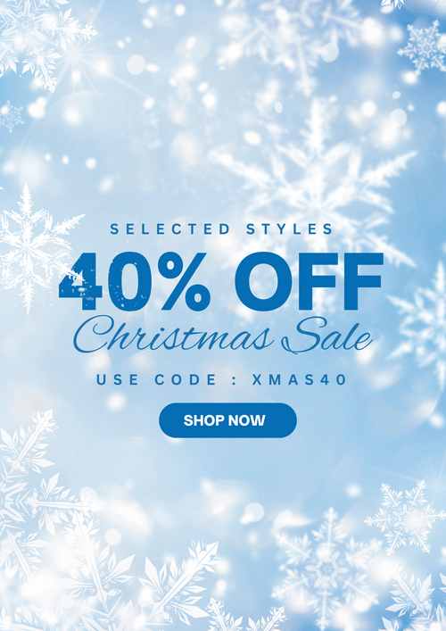 40% OFF SELECTED STYLES