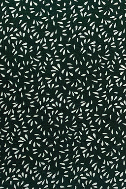 Forest Green Printed Frill Front Tie Jumpsuit