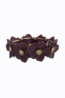 Purple Flower Bracelet