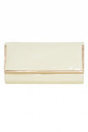 Patent  Rectangle Gold Edged Clutch