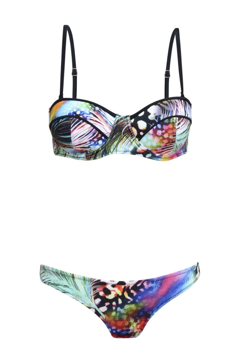 Tropical Print Bikini