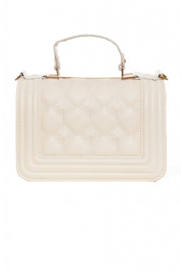 Nude Mini Quilted Handbag