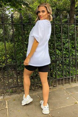 White Aint Laurent T-Shirt