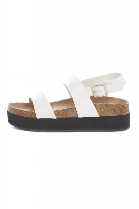 Chunky Double  Strap Sandal