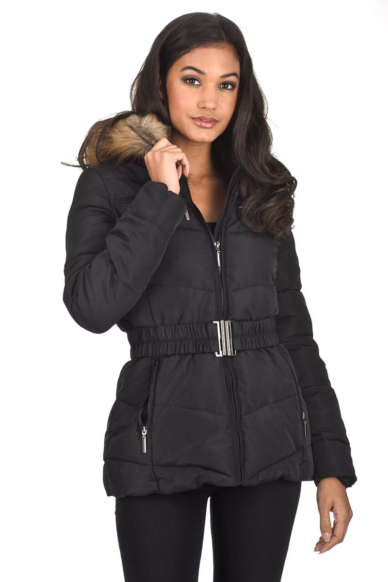 Ax paris padded high neck jacket hotsell