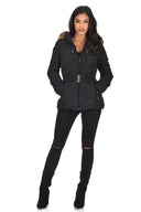 Black Padded Puffer Jacket