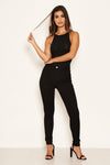 Black High Waisted Jean