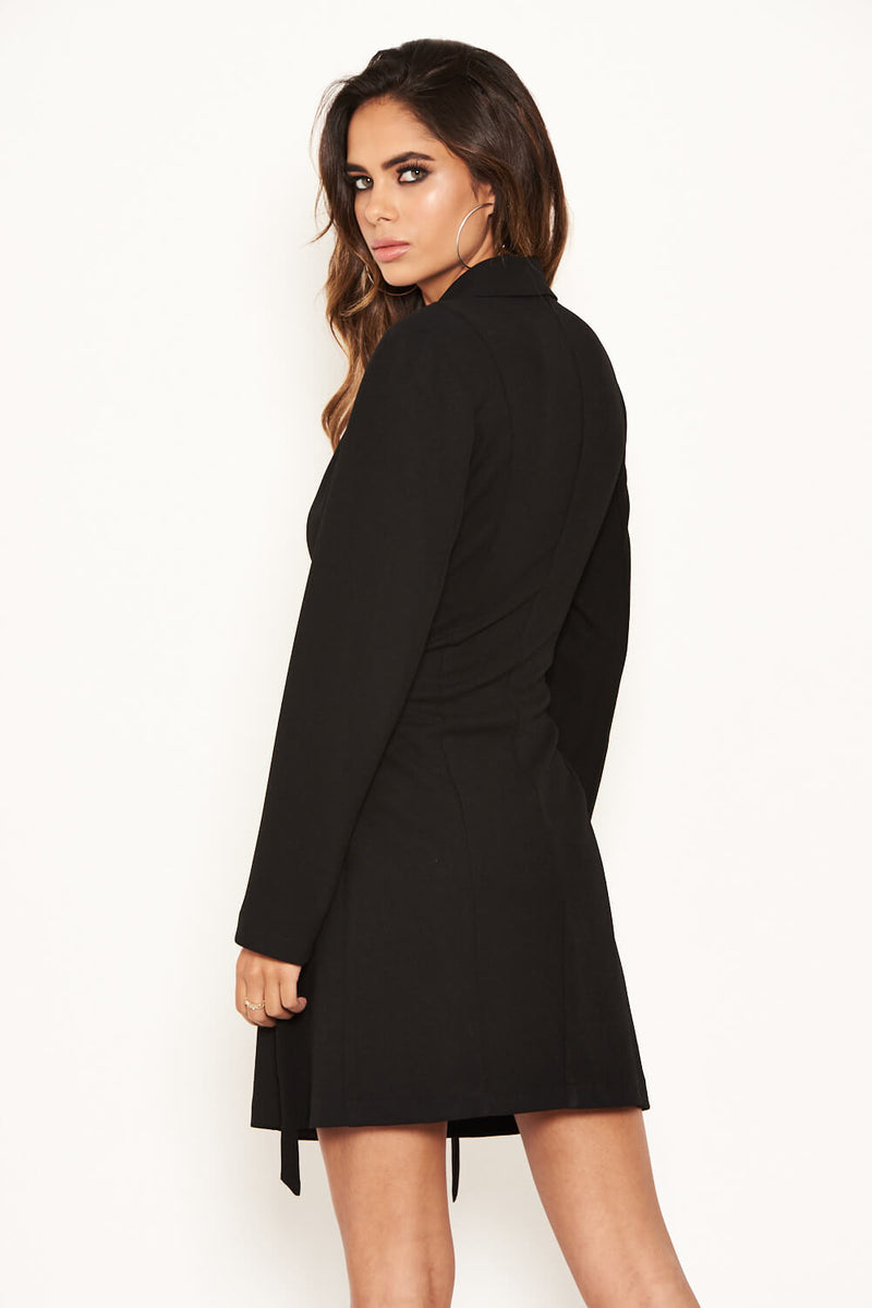 Black Blazer Dress