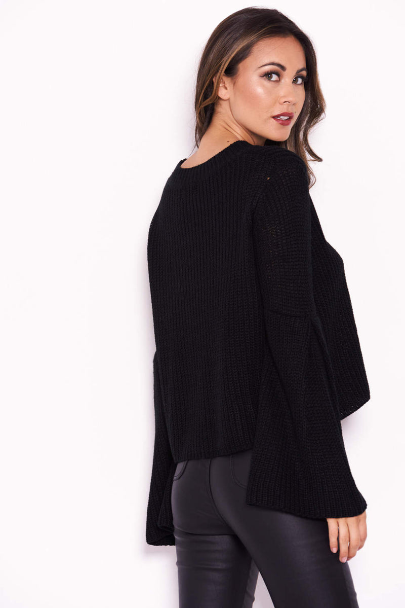 Bell sales sleeve knitwear
