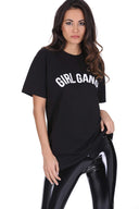 Black Girl Gang Slogan T-Shirt