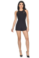 Black Lace Playsuit