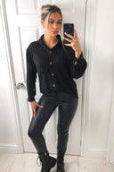 Black Oversized Shirt