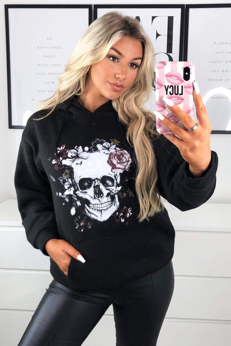 Ax paris online skull hoodie