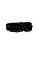 Black Velvet Studded Knot Headband