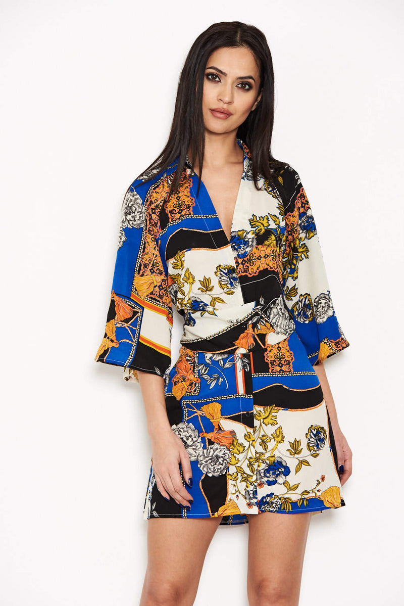Ax paris knot front dress 2025