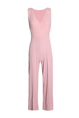 Blush V Neck Jumpsuit